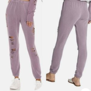 Wildfox grapeade sweats sz L
